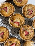 Strawberry Cheescake Muffins